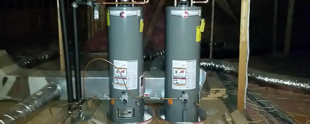 Tankless water heater installation for home hot water in Los Angeles, CA